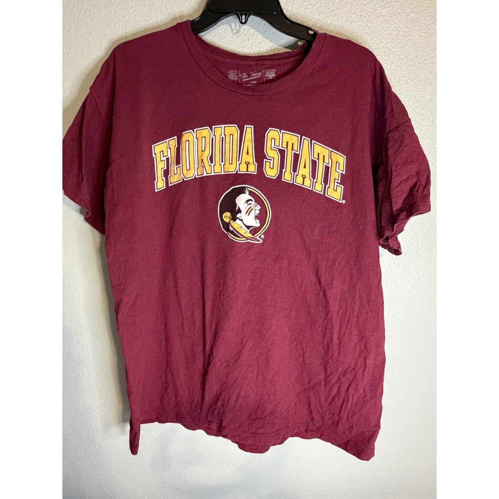 The Victory Florida State Seminoles FSU Graphic T-Shirt Garnet Maroon Mens XL